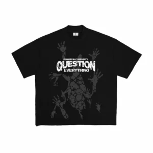 SX Question Everything T-shirt Black