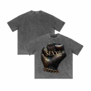 Sexxe Stonewash Tee  (Grey)