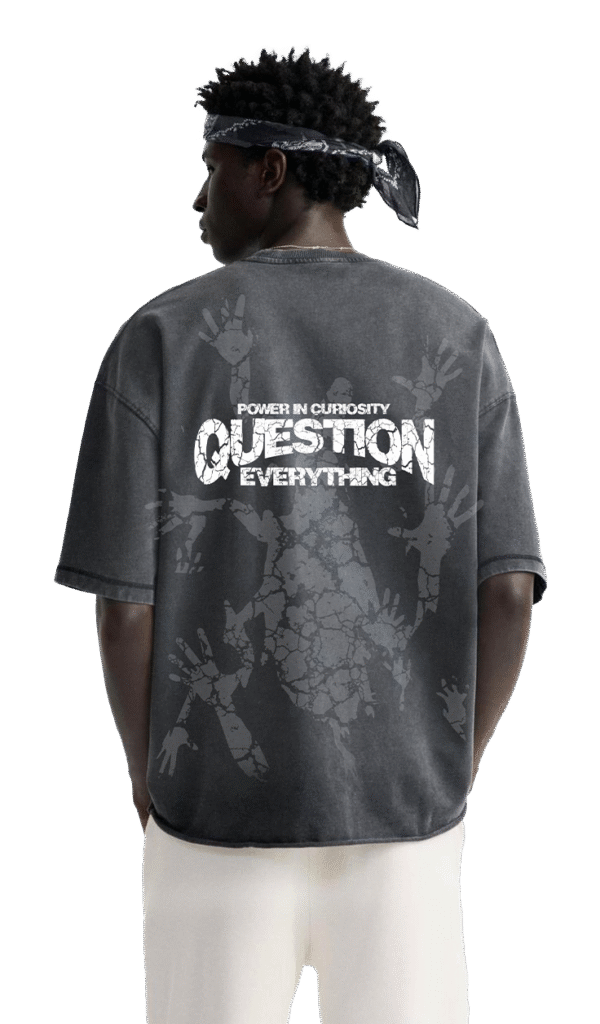 SX Question Everything T-shirt Black - Image 3