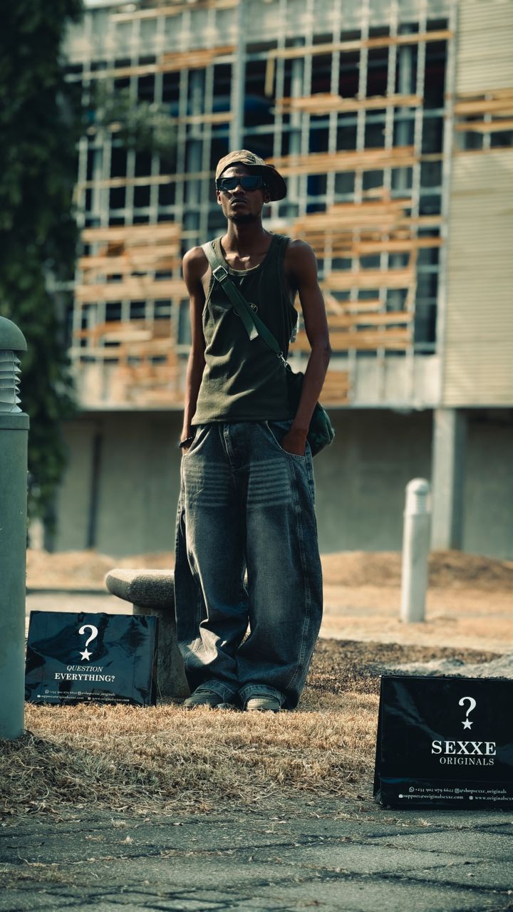 Sexxe Denim pant Grey-ash - Image 4