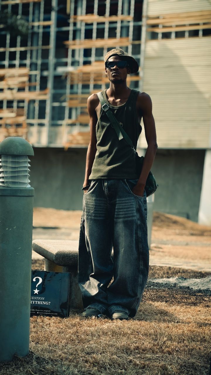 Sexxe Denim pant Grey-ash - Image 3