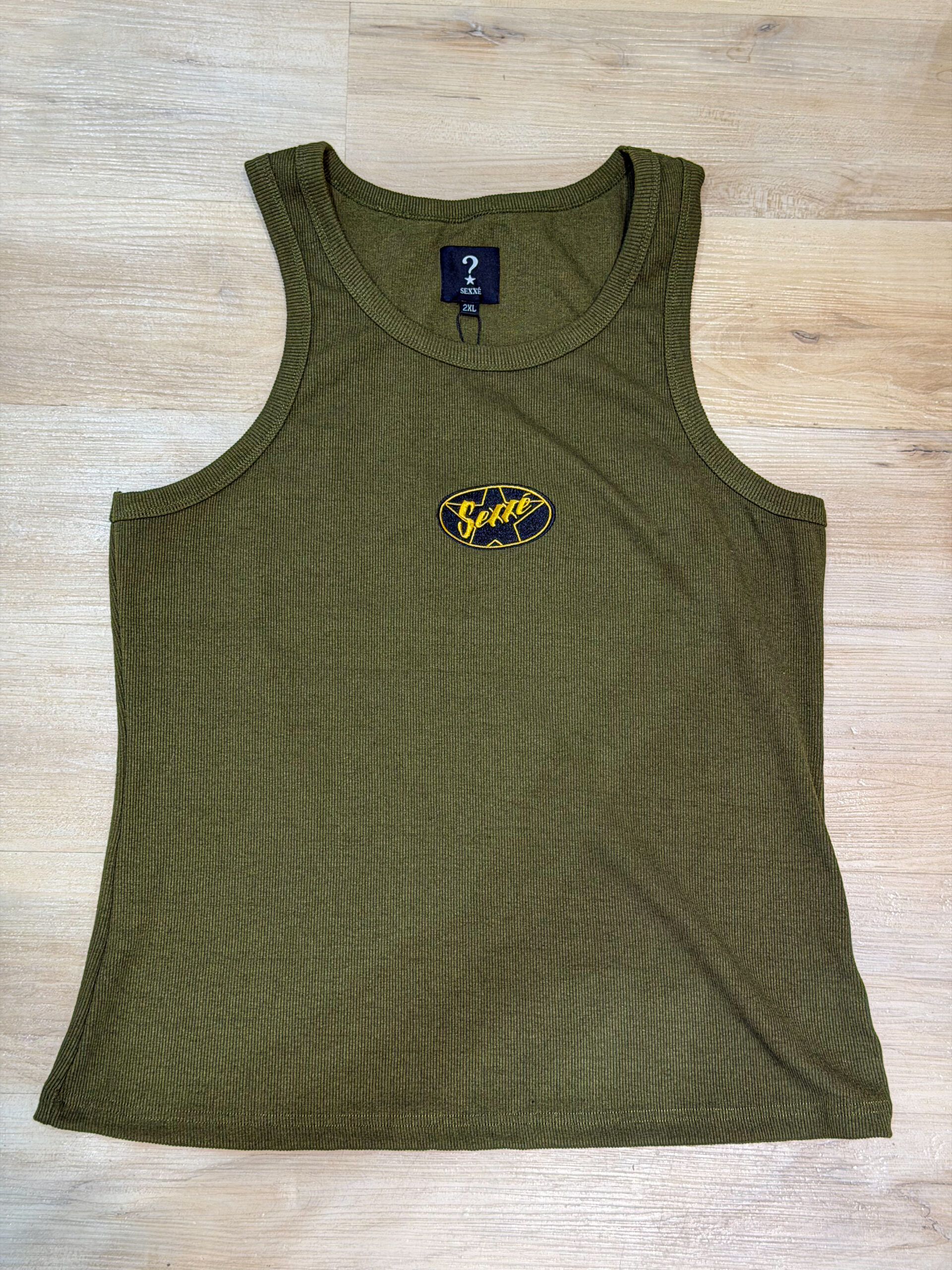 Sexxe Ribbed Tank (Green)