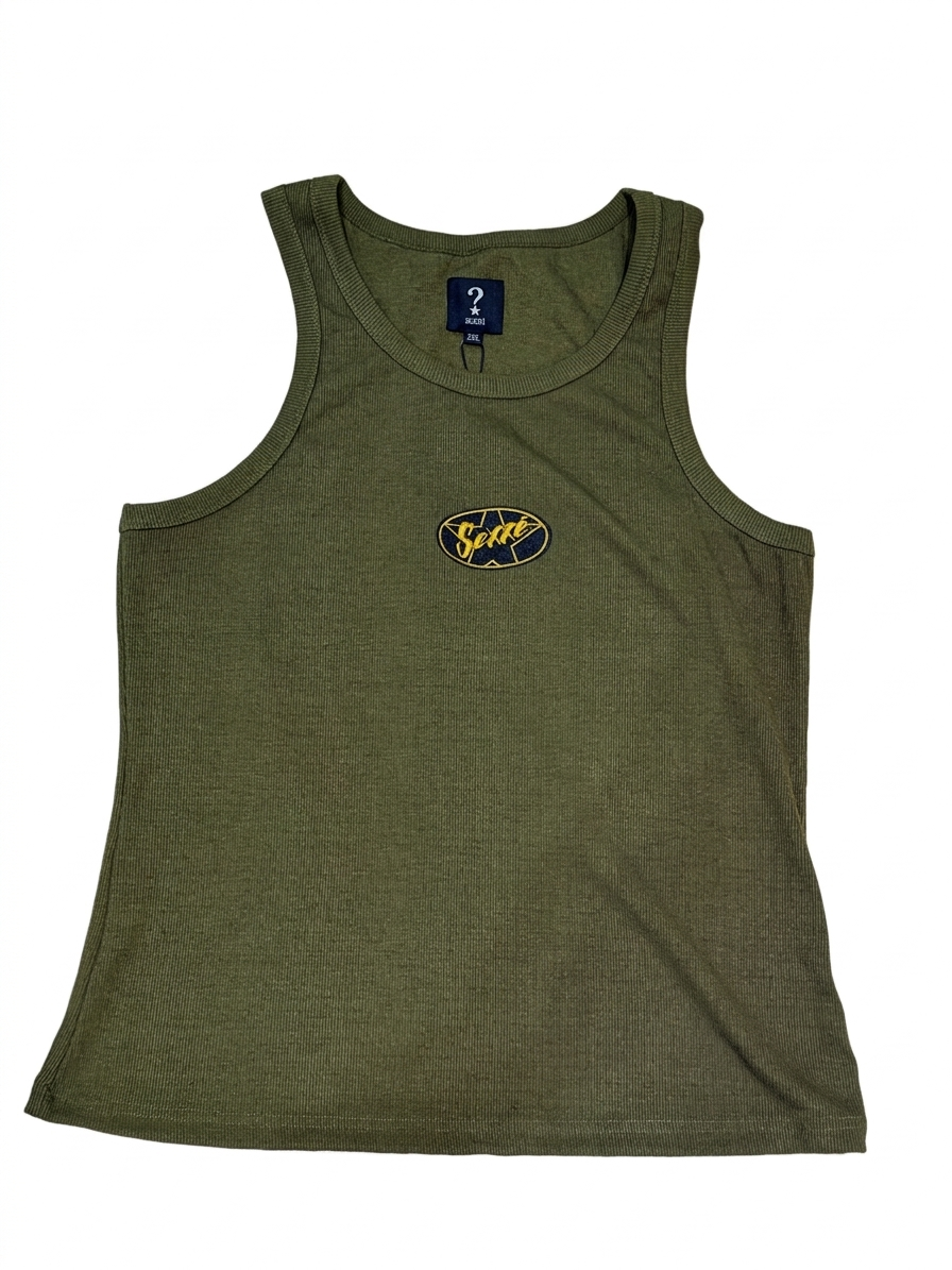 Sexxe Ribbed Tank (Green)