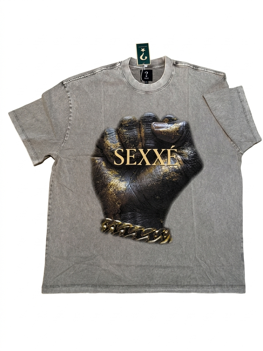 Sexxe Stonewash Tee (Grey)